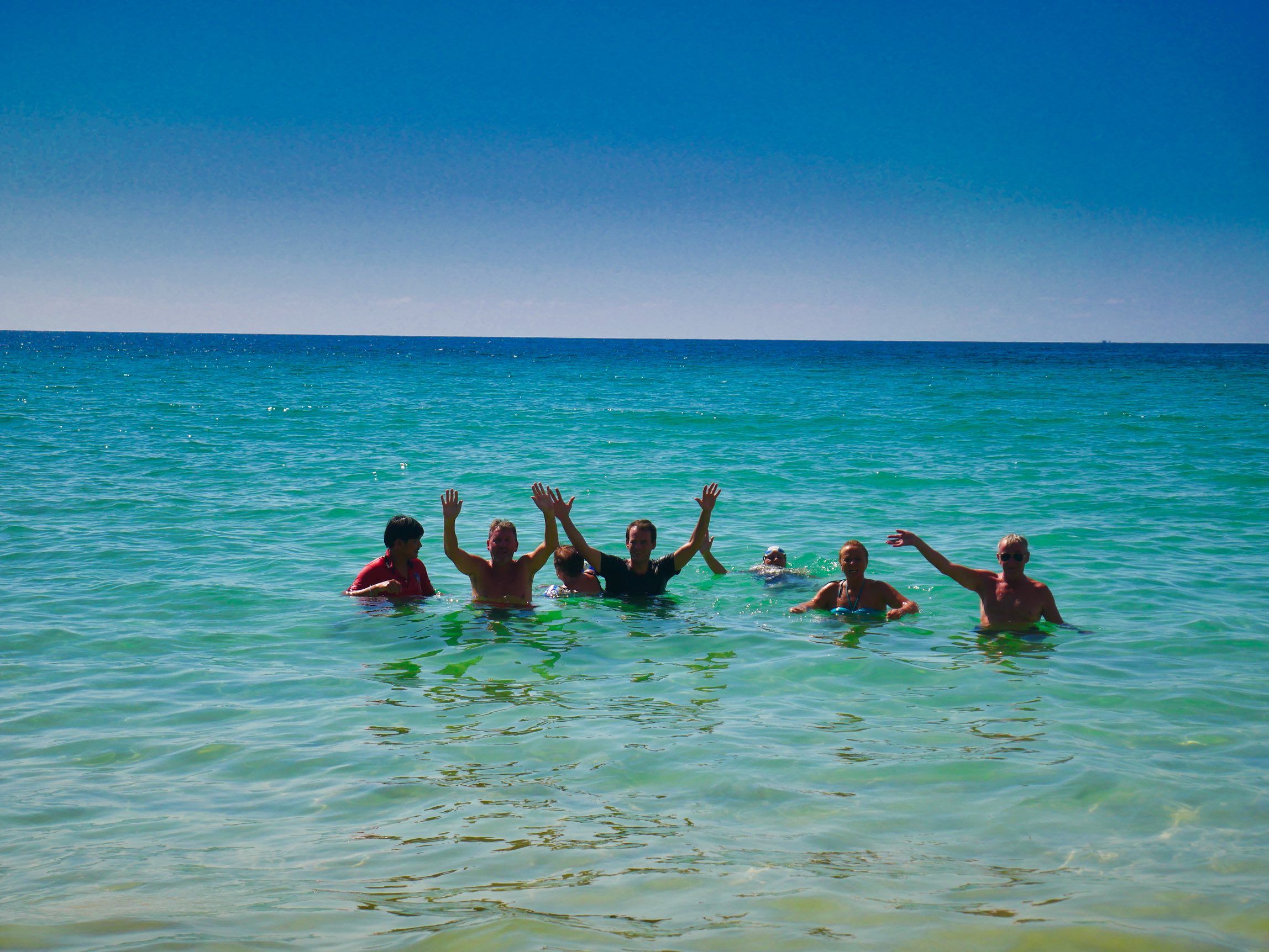 Baden im Meer