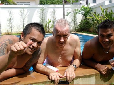 Badevergnügen im Pool