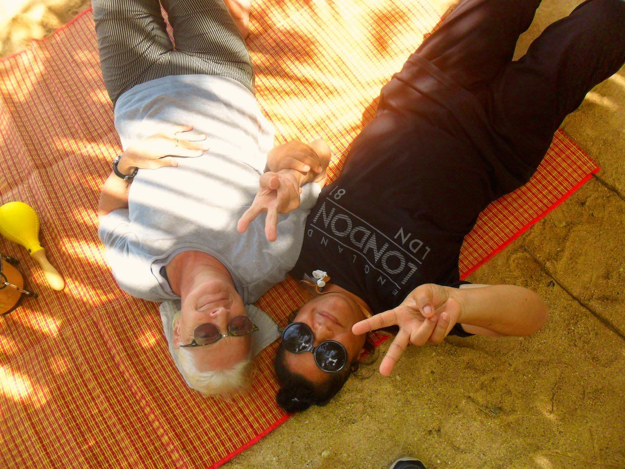 Relaxen am Strand