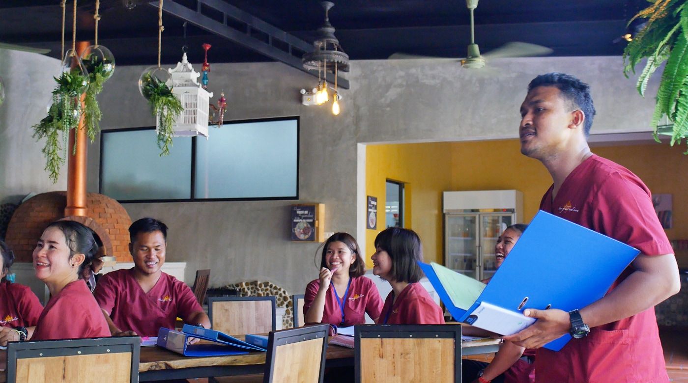 Schulungsfoto Ausbildung intern