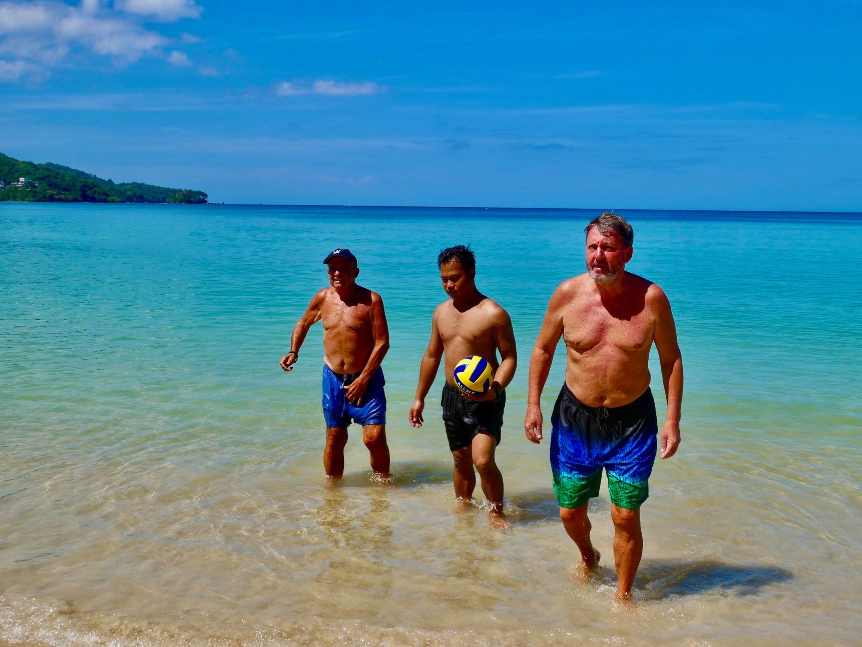 Schwimmen im Meer